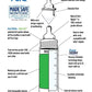 Pura Kiki 260ml Ins Infant Bottle Aqua