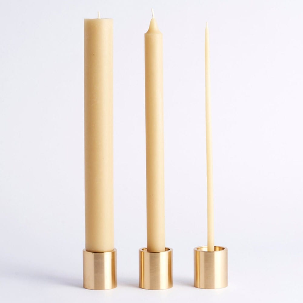 Queen B Beeswax Bee Light Candles 10pk - 3.5hr Burn Time