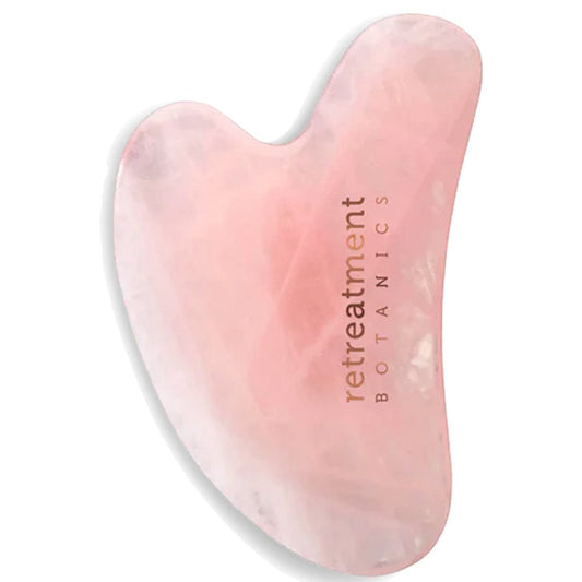 Retreatment Botanics Rose Quartz Gua Sha