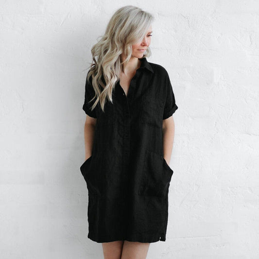 Seaside Tones Tunic - Black