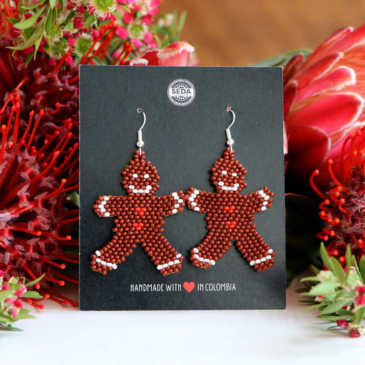 SEDA Collective Gingerbread Earrings