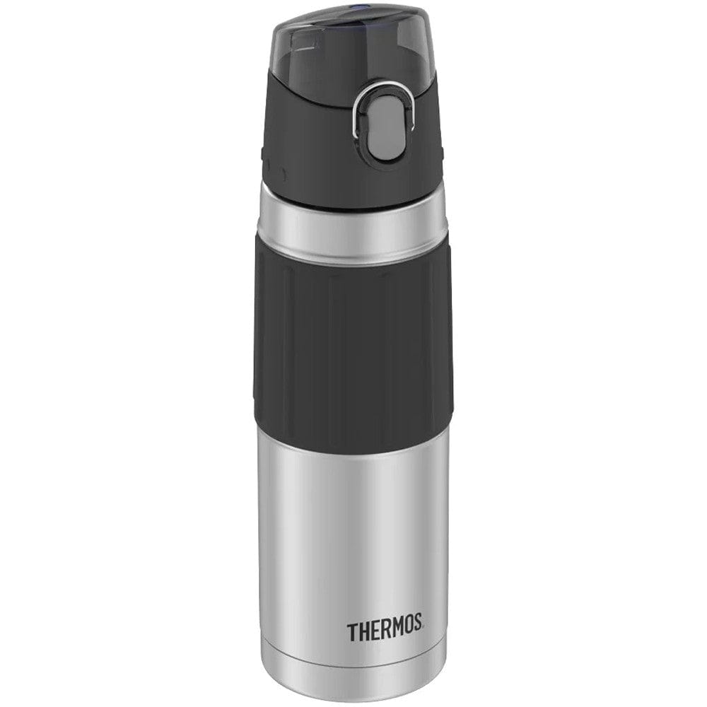 Thermos Vacuum Insulated Hydration Bottle with Flip Lid 530ml - Matte Steel