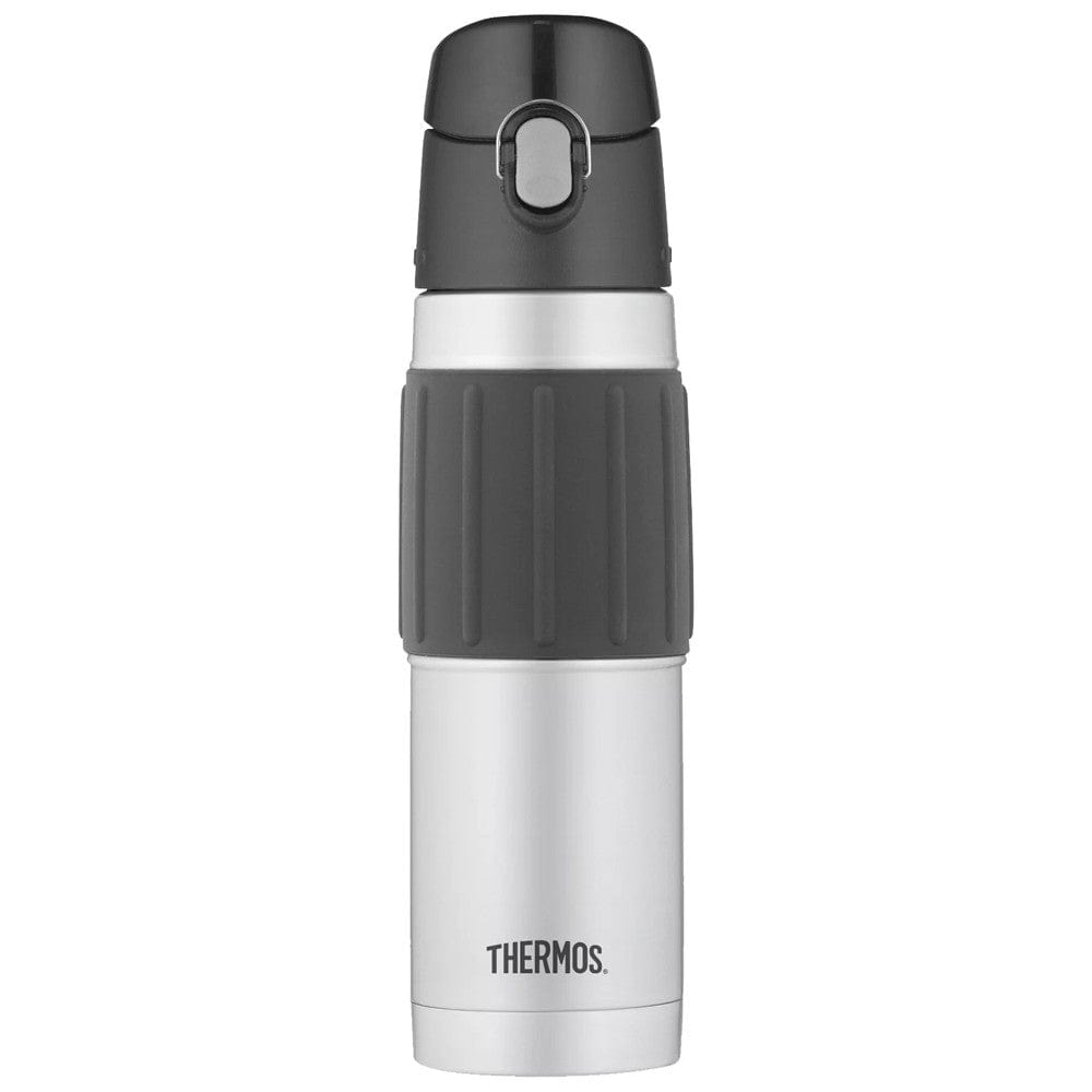 Thermos Vacuum Insulated Hydration Bottle with Flip Lid 530ml - Matte Steel