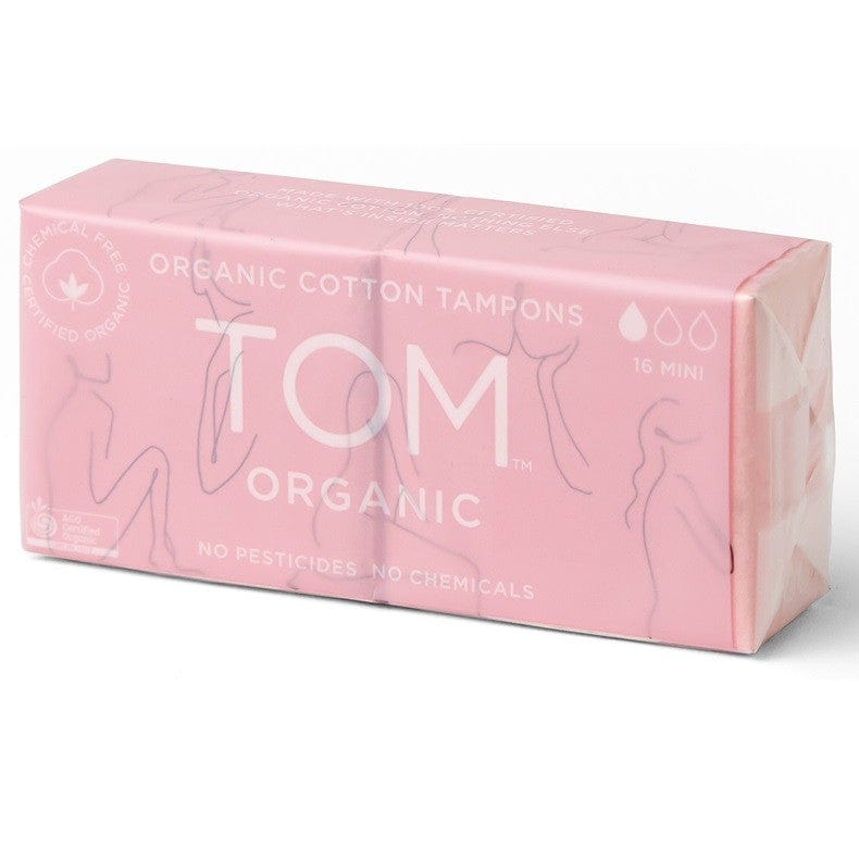 Tom Organic Cotton Tampons 16pk - Mini