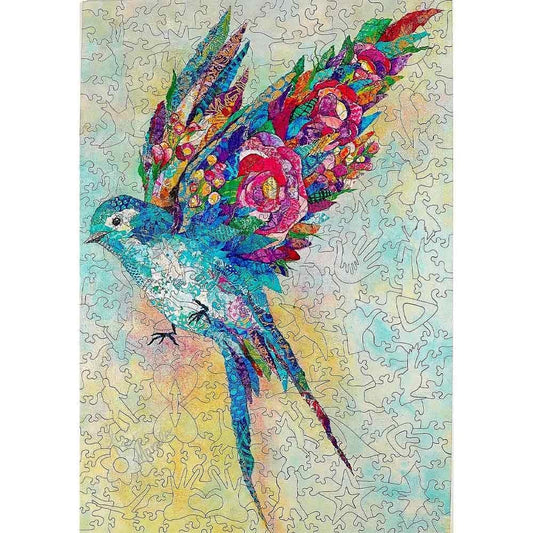 Twigg Puzzles Botanical Swallow - Lisa Morales - 315 Piece