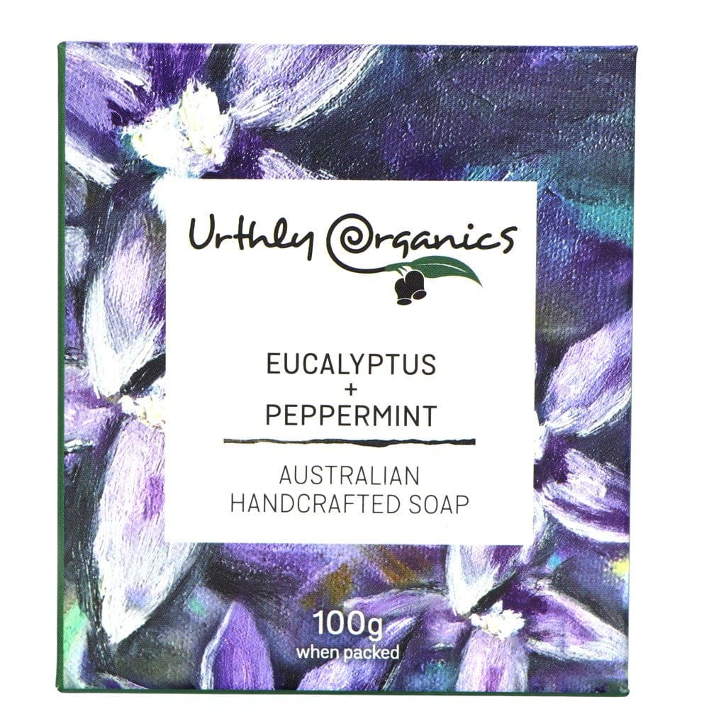 Urthly Organics Soap Bar - Eucalyptus & Peppermint