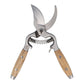 Wood Handled Gardening Secateurs