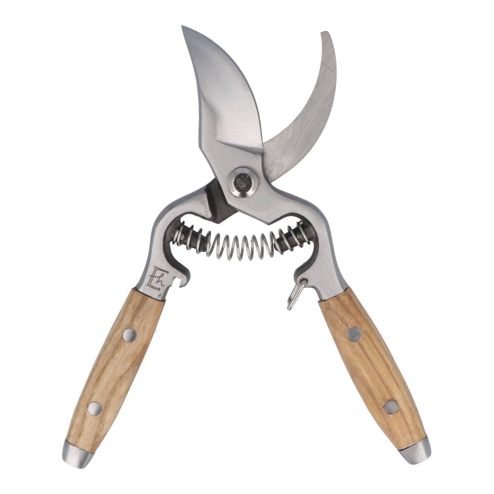 Wood Handled Gardening Secateurs